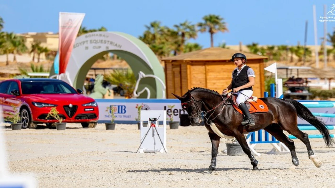 «ستيلانتس مصر» ترعى كأس مصر للفروسية في سوما باي بسيارات جيب وألفا روميو